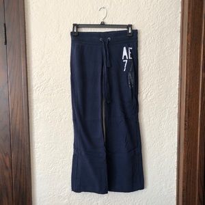 AE Navy Sweat Pants